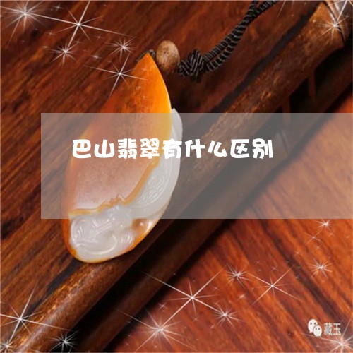 巴山翡翠有什么区别/2023120662825