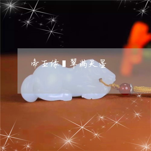 帝王绿翡翠满天星/2023092471591