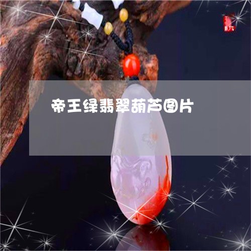 帝王绿翡翠葫芦图片/2023032272826