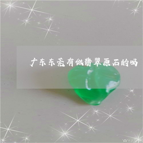 广东东莞有做翡翠原石的吗/2023092398358