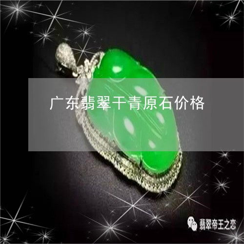 广东翡翠干青原石价格/2023110679360