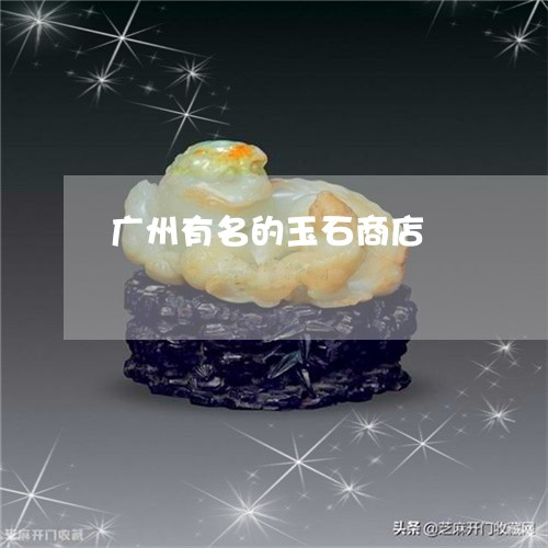 广州有名的玉石商店/2023100749382