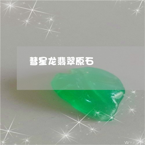 彗星龙翡翠原石/2023062301849