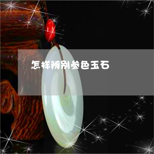 怎样辨别参色玉石/2023062160624