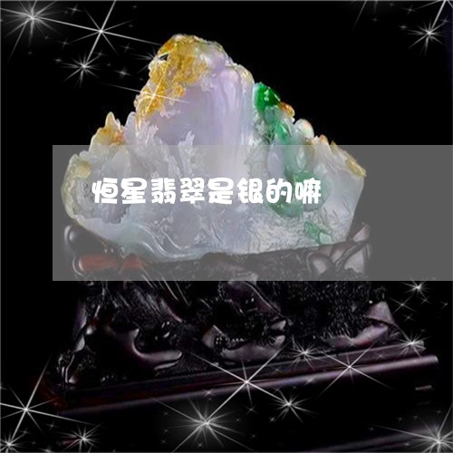 恒星翡翠是银的嘛/2023122113938