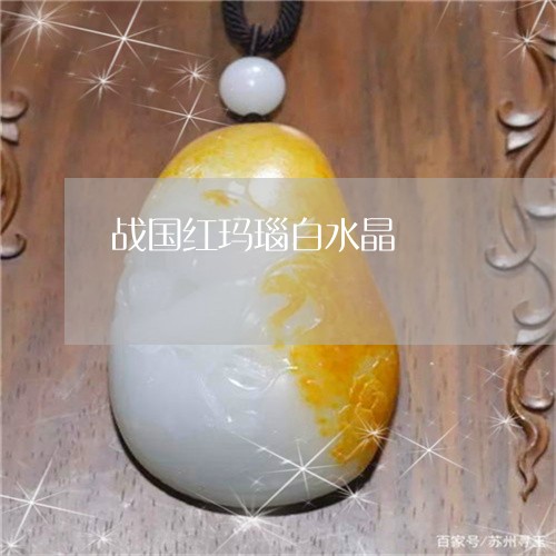 战国红玛瑙白水晶/2023122006069