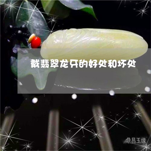 戴翡翠龙牙的好处和坏处/2023071037470