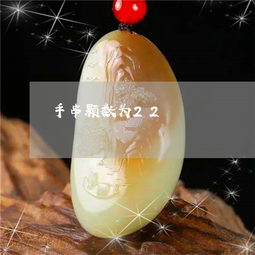 手串颗数为22/2023042683924