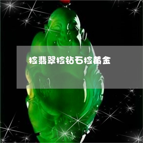 捡翡翠捡钻石捡黄金/2023093051503