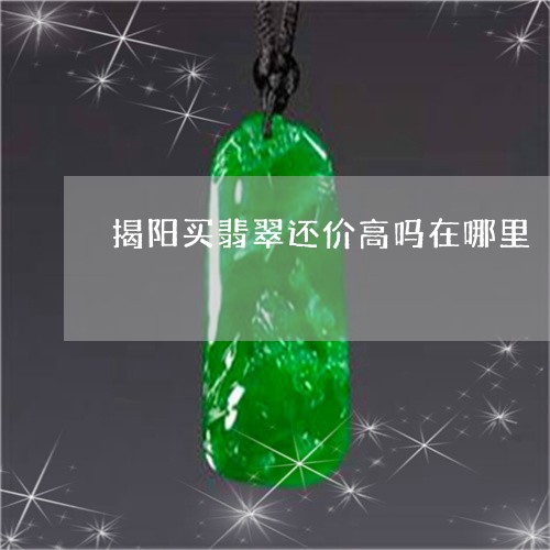 揭阳买翡翠还价高吗在哪里/2023073030604