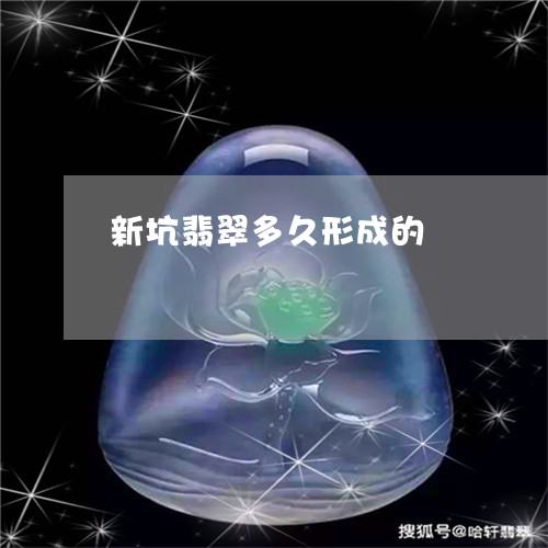 新坑翡翠多久形成的/2023032016272