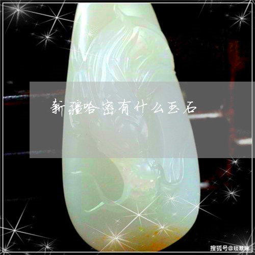 新疆哈密有什么玉石/2023032061584