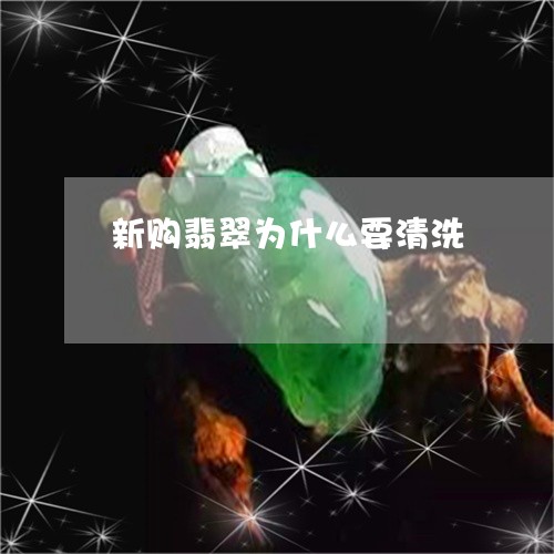 新购翡翠为什么要清洗/2023110740793