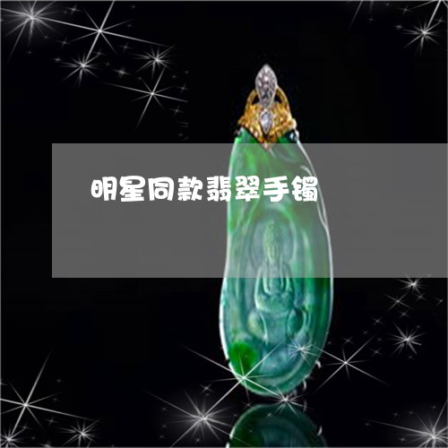 明星同款翡翠手镯/2023122092606