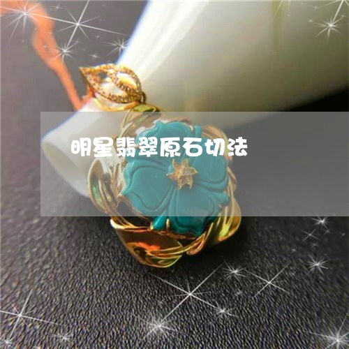 明星翡翠原石切法/2023092230826