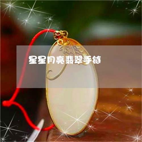 星星月亮翡翠手链/2023122019149