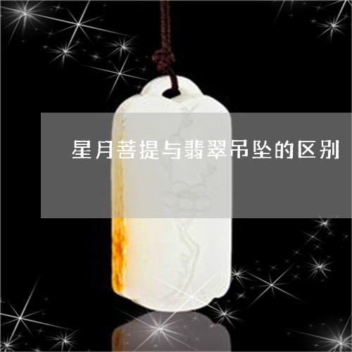 星月菩提与翡翠吊坠的区别/2023073132959