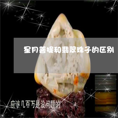 星月菩提和翡翠珠子的区别/2023073187140