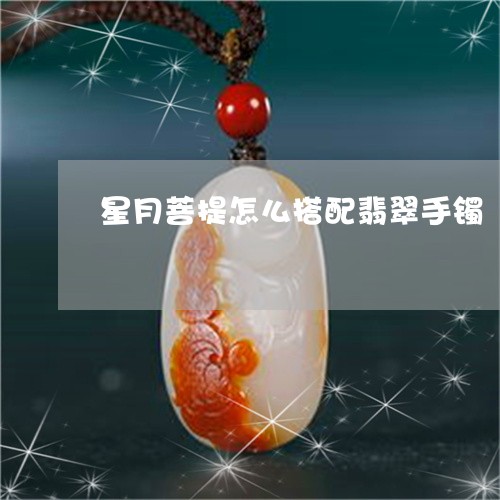 星月菩提怎么搭配翡翠手镯/2023073108382