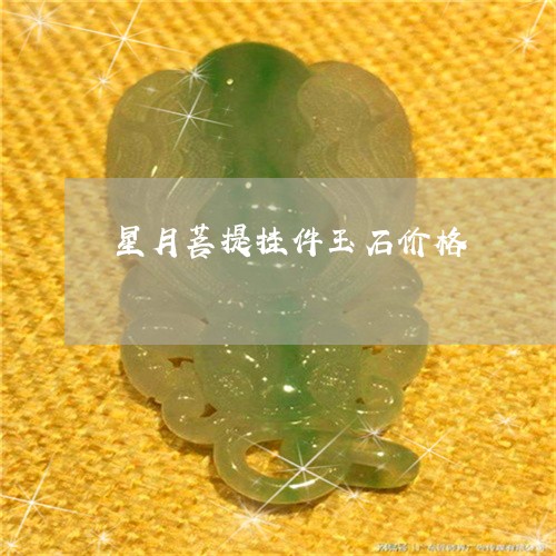 星月菩提挂件玉石价格/2023110620405