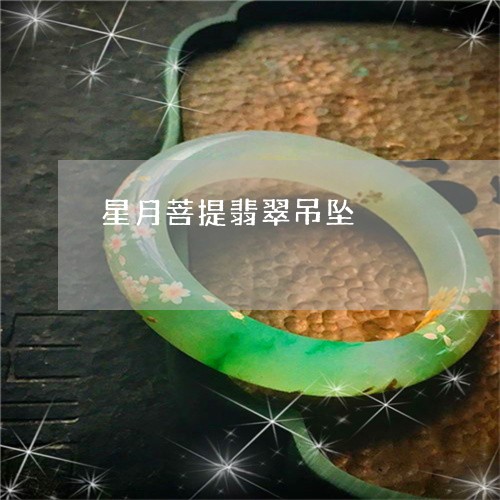 星月菩提翡翠吊坠/2023122037358