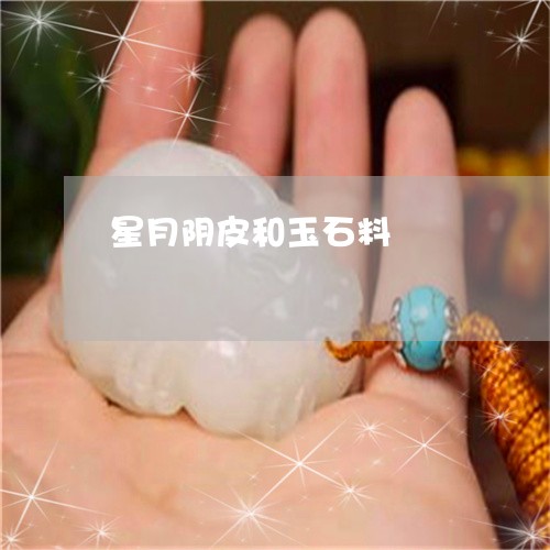 星月阴皮和玉石料/2023122006036