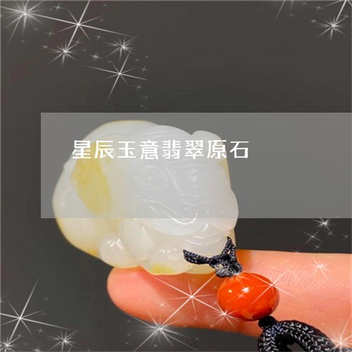 星辰玉意翡翠原石/2023122045147