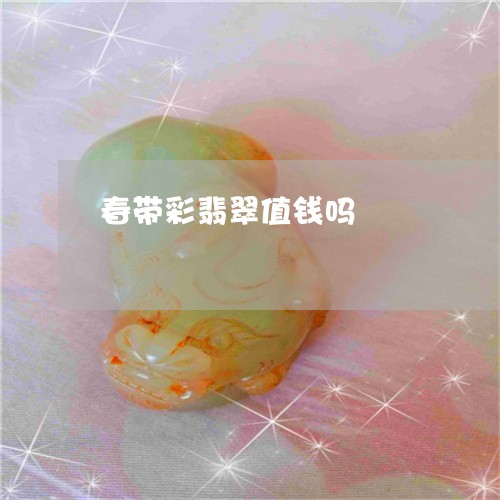 春带彩翡翠值钱吗/2023122031581