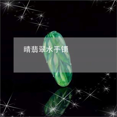 晴翡翠水手镯/2023060431383