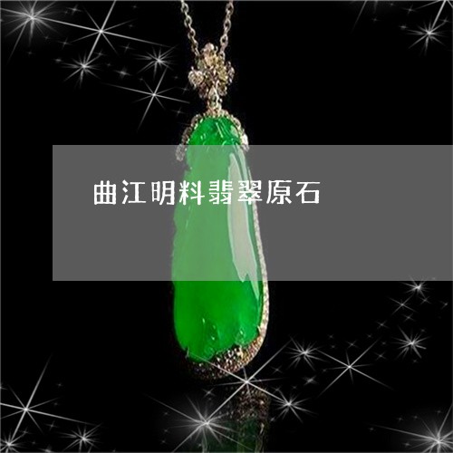 曲江明料翡翠原石/2023121917059