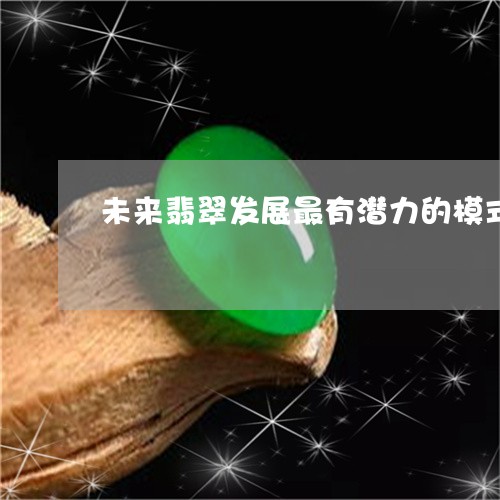 未来翡翠发展最有潜力的模式/2023112323835