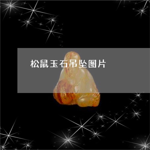 松鼠玉石吊坠图片/2023121914616