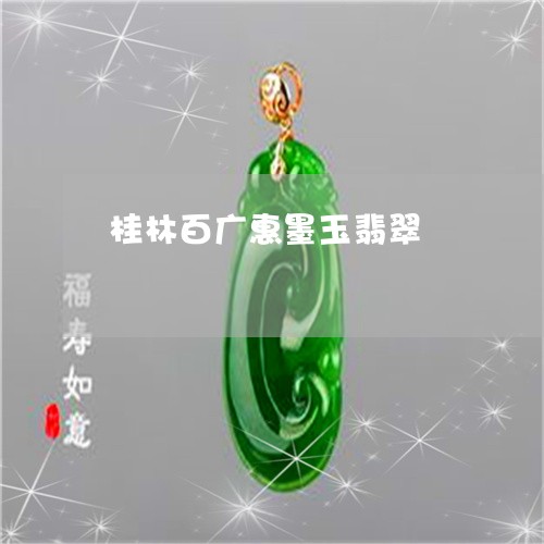 桂林百广惠墨玉翡翠/2023100791815