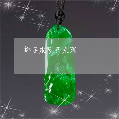 椰子皮裂开发黑/2023042507261