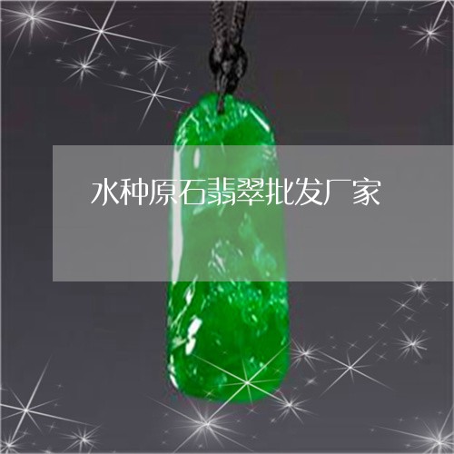 水种原石翡翠批发厂家/2023092940389