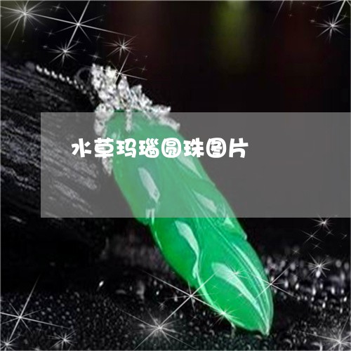 水草玛瑙圆珠图片/2023071553816