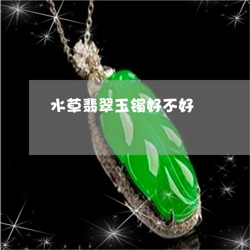 水草翡翠玉镯好不好/2023031805036