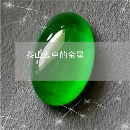 泰山玉中的金星/2023081471503