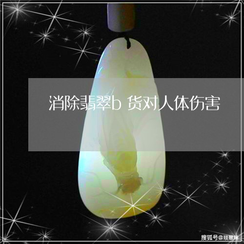 消除翡翠b货对人体伤害/2023110365039