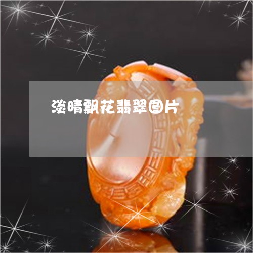 淡晴飘花翡翠图片/2023071405138