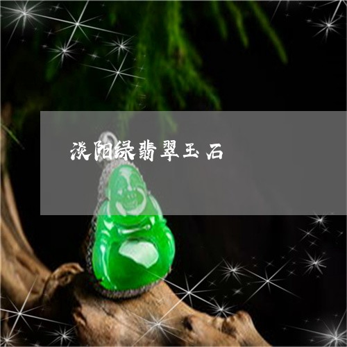 淡阳绿翡翠玉石/2023062266167