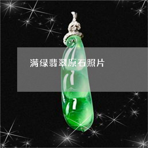 满绿翡翠原石照片/2023061771724