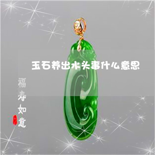 玉石养出水头事什么意思/2023062840402