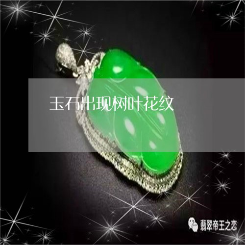 玉石出现树叶花纹/2023071396959