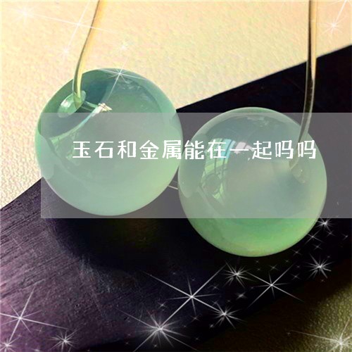 玉石和金属能在一起吗吗/2023051967350