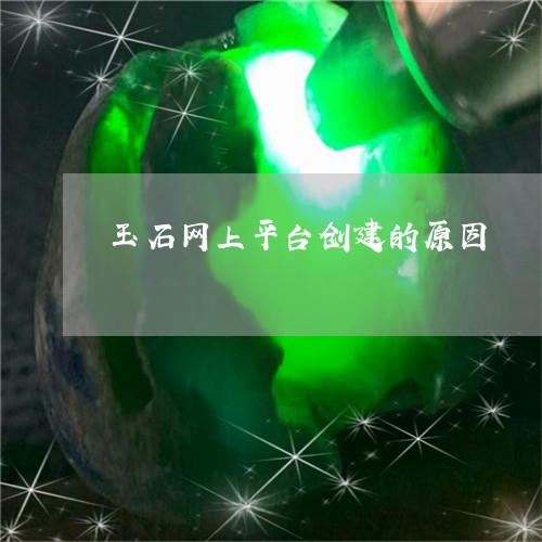 玉石网上平台创建的原因/2023110293027