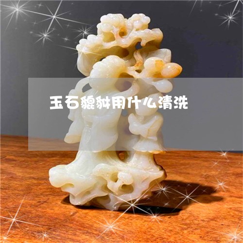 玉石貔貅用什么清洗/2023031810783