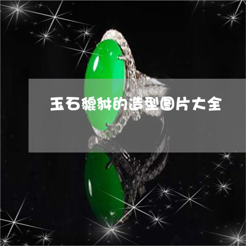 玉石貔貅的造型图片大全/2023062800361