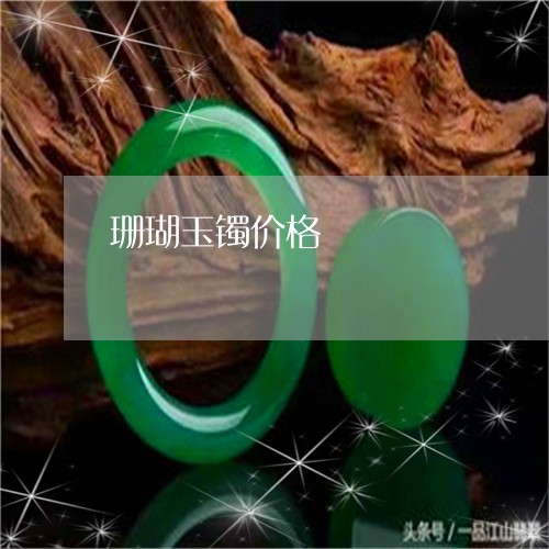 珊瑚玉镯价格/2023060261473