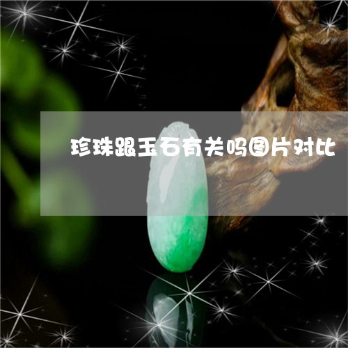 珍珠跟玉石有关吗图片对比/2023062869806